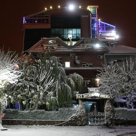 Hotel Bar Restaurant America Kukes Exterior photo