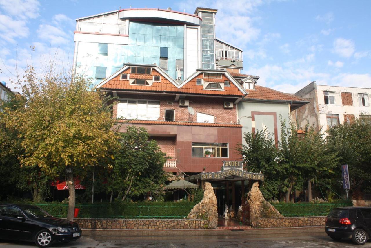 Hotel Bar Restaurant America Kukes Exterior photo